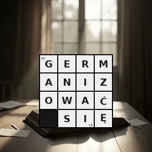 Hasło krzyżówkowe przejmować język kulturę i zwyczaje charakterystyczne dla krajów germańskich - germanizować się – rozwiązanie, synonimy, podpowiedzi i definicje krzyżówkowe
